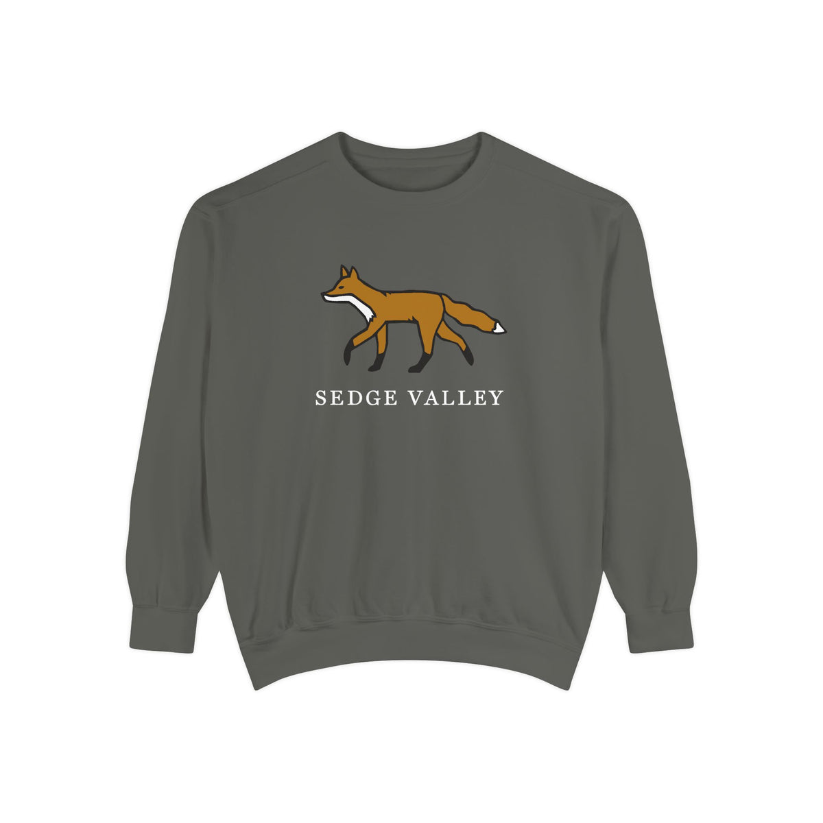 Sedge Valley Unisex Garment-Dyed Sweatshirt