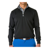 Black & Dark Shadow Grey Heather